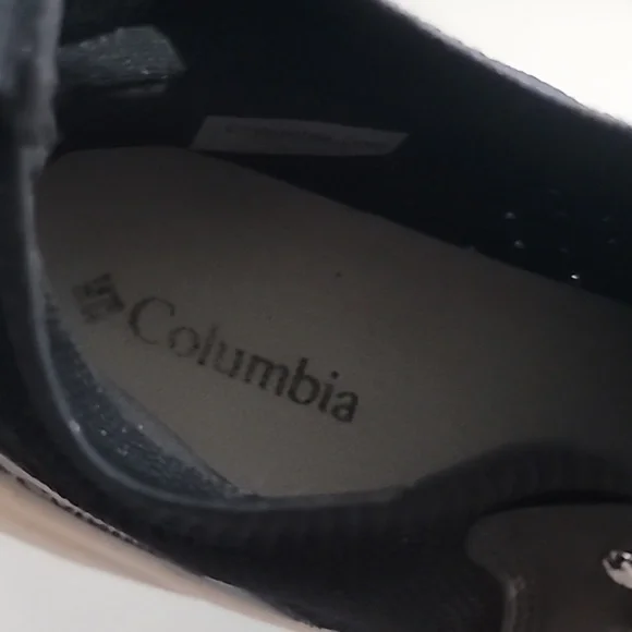 Columbia Men Outdry Mid Trail Knit Sock Shoe Black Lightweight Activewear New 10